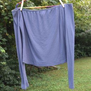 OFF THE SHOULDER COTTON TOP